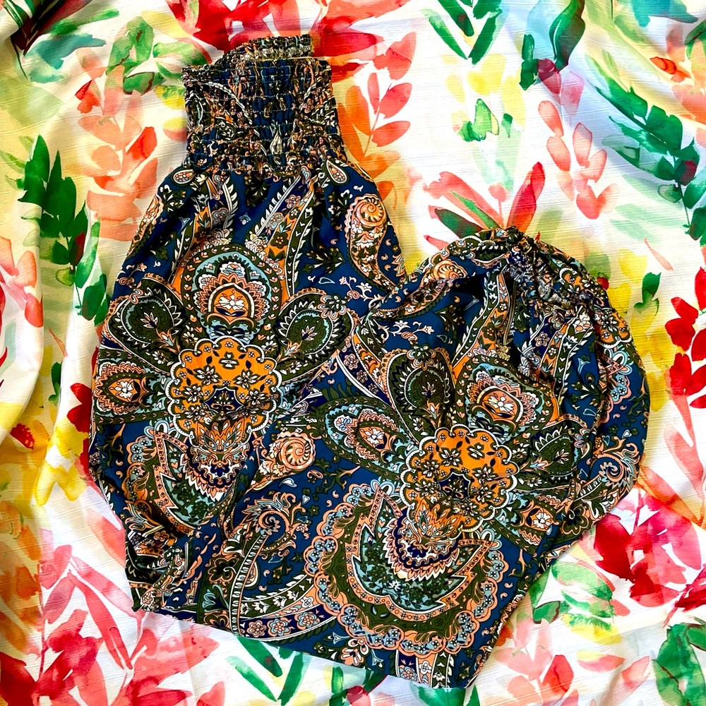 SHEIN Women’s abstract print pant size medium